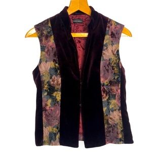 Vintage Velvet Vest